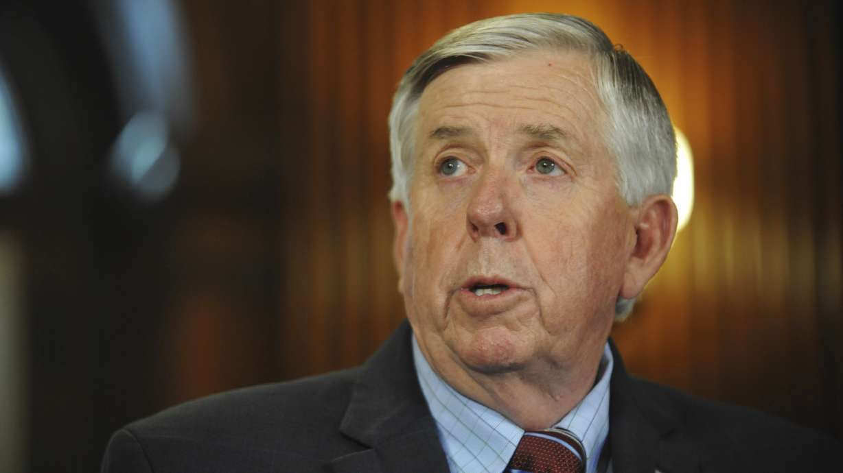 Missouri GOP Gov. Parson announces 2020 bid to keep his job