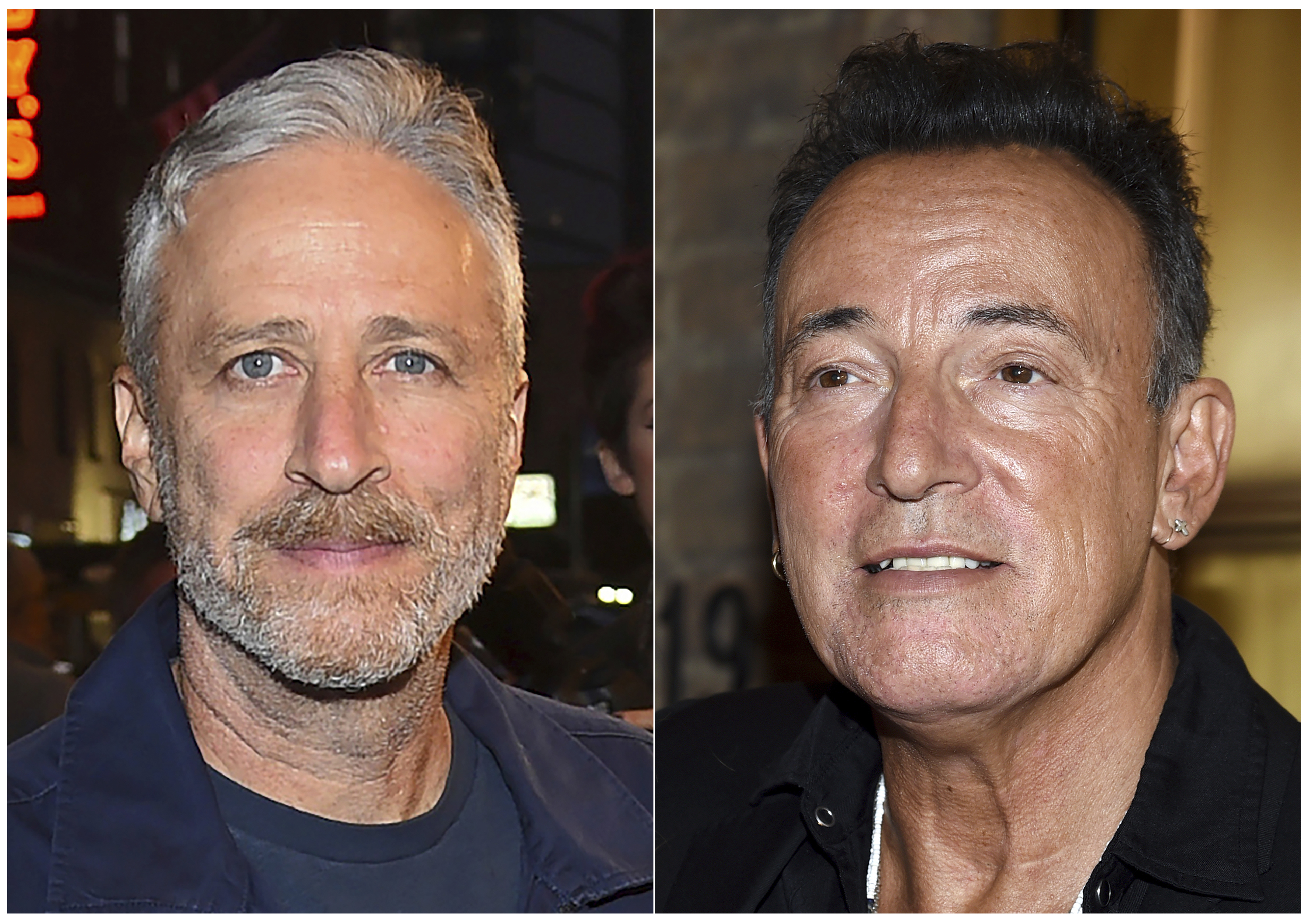 Bruce Springsteen, Jon Stewart headline veterans' fundraiser