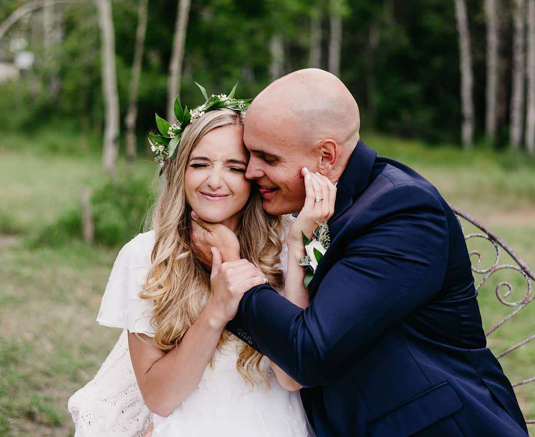 Zack Nelson and Cambry Kaylor were married Aug. 31, 2019. Photo: Jerry Rig Everything Facebook page via EastIdahoNews.com