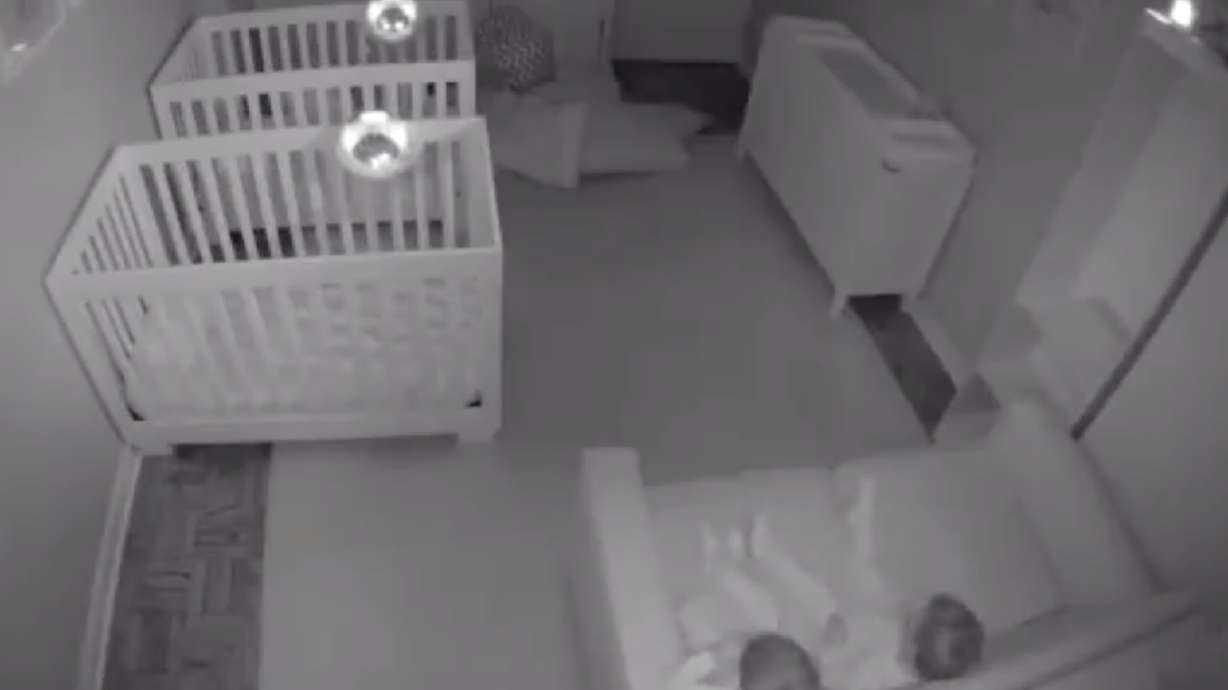 Have You Seen This? What twin toddlers do when they should be sleeping