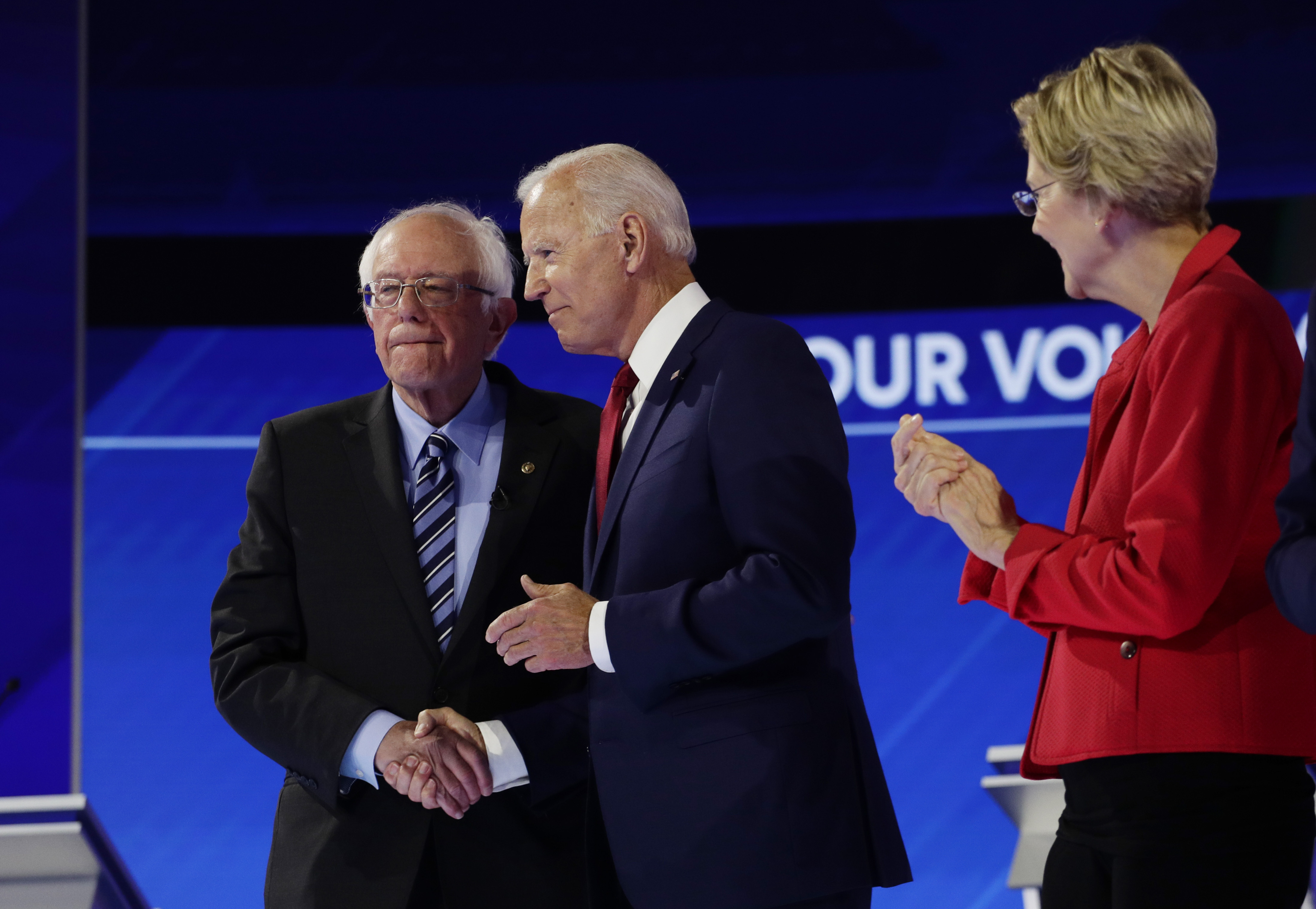 Liberal, moderate divide on display in Democratic debate