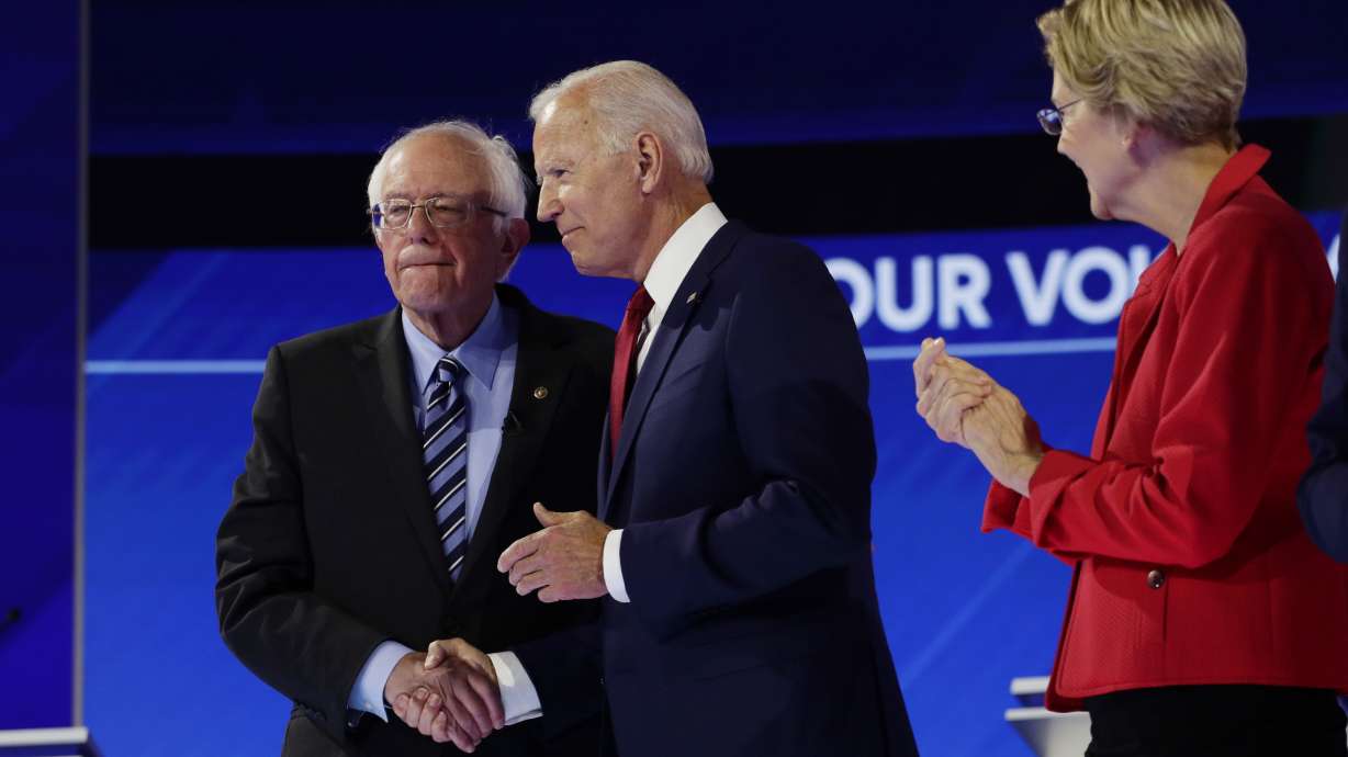 Liberal, moderate divide on display in Democratic debate