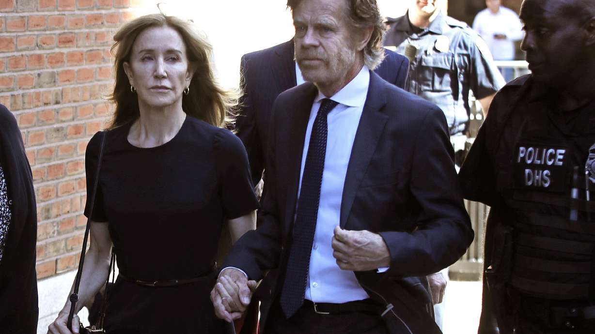 'I was stupid': Huffman gets 14 days in college scam