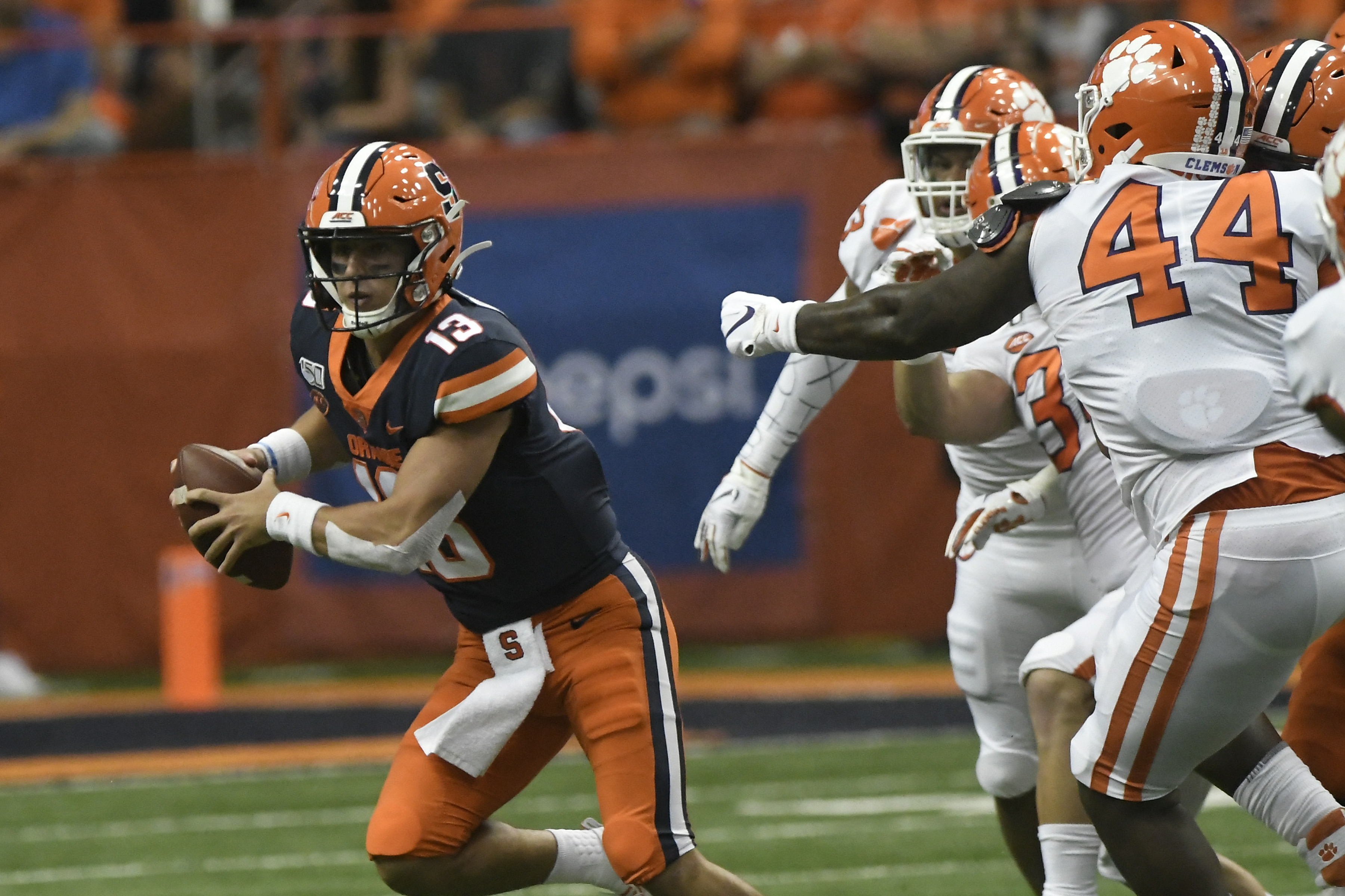 Lawrence leads No. 1 Clemson past Syracuse 41-6
