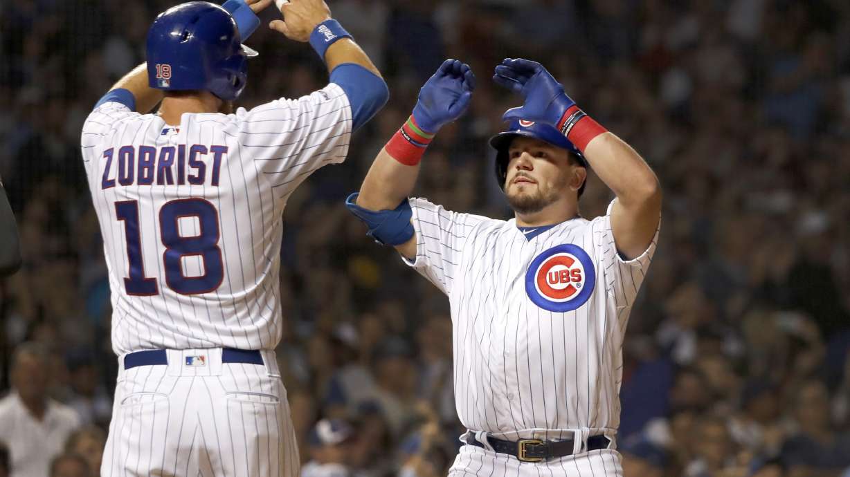 Schwarber homers as Cubs beat Reds 8-2