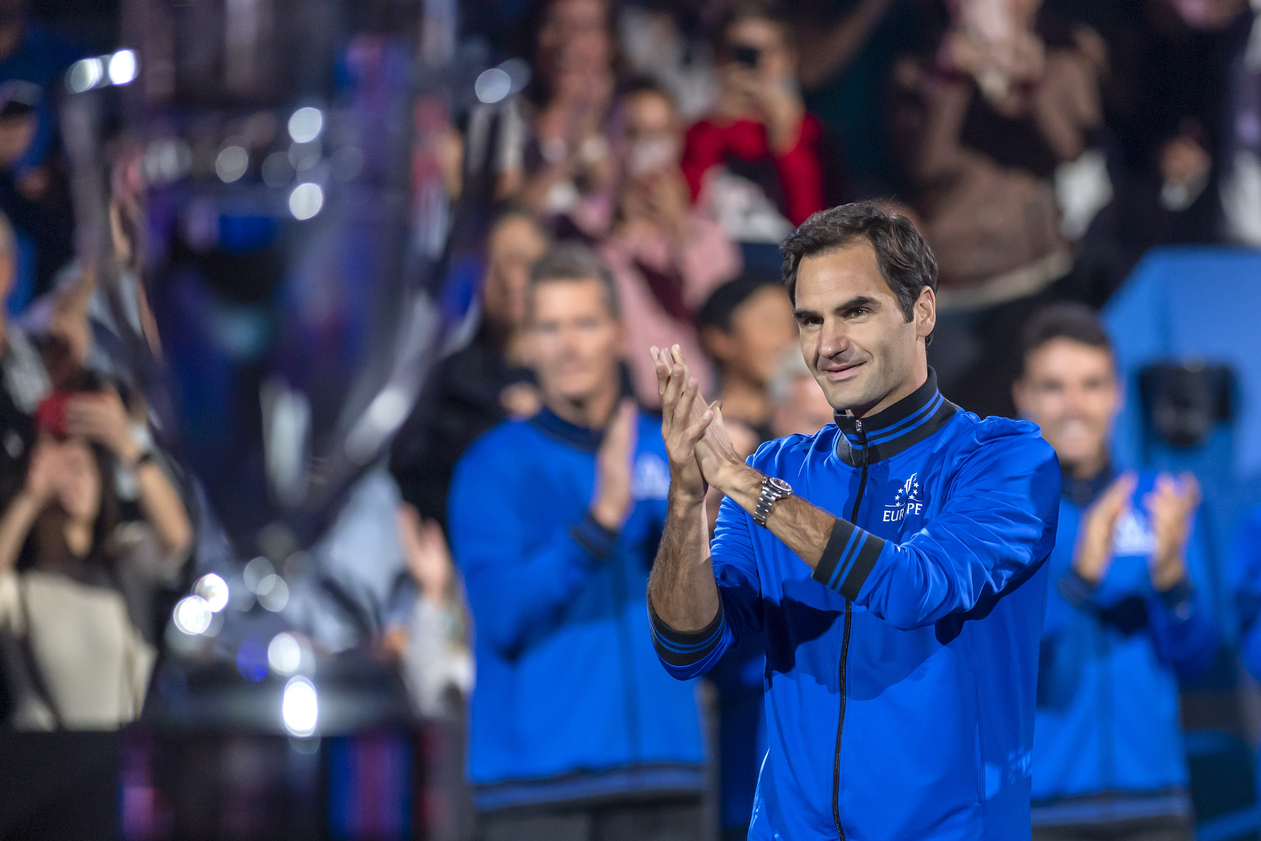 Federer wins doubles with Zverev, Europe leads in Laver Cup