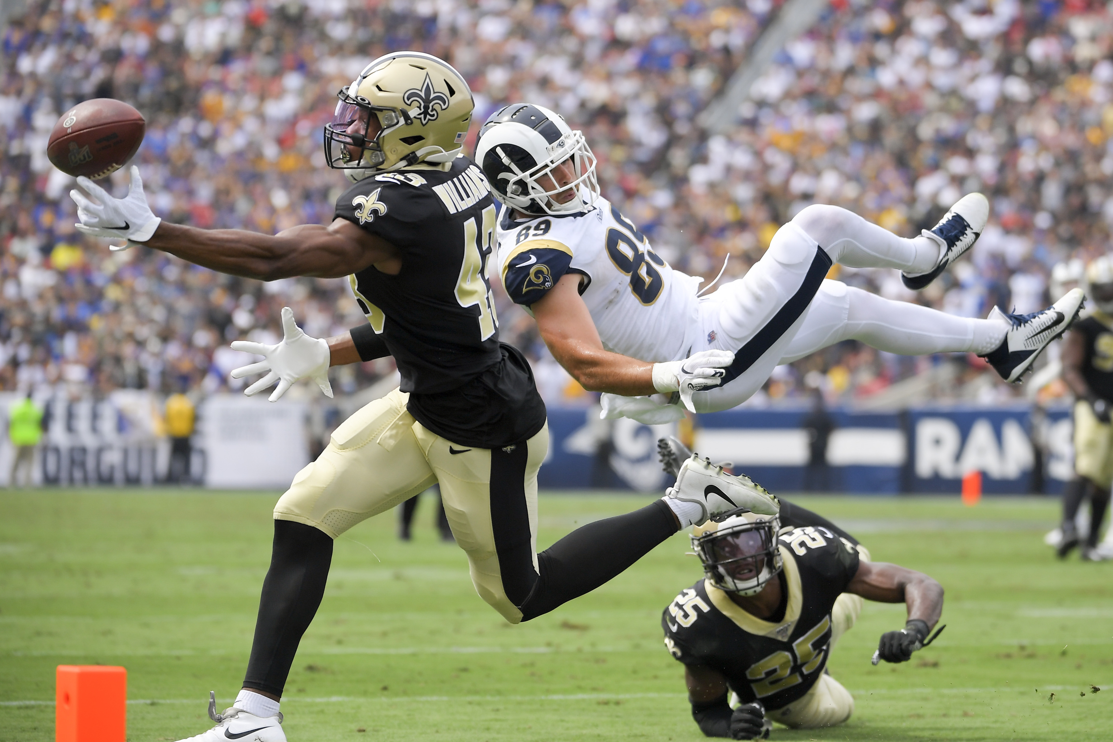 Rams starting TE Tyler Higbee out Sunday with bruised chest