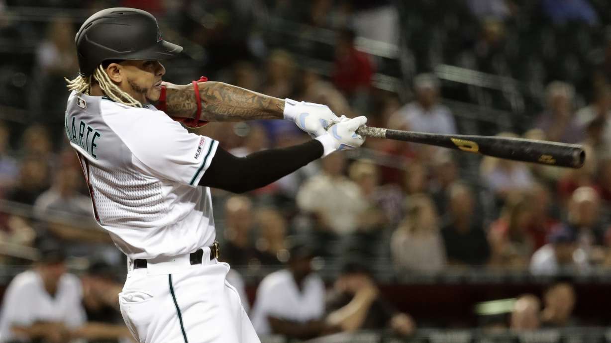 D-backs' All-Star Marte out for season with back injury