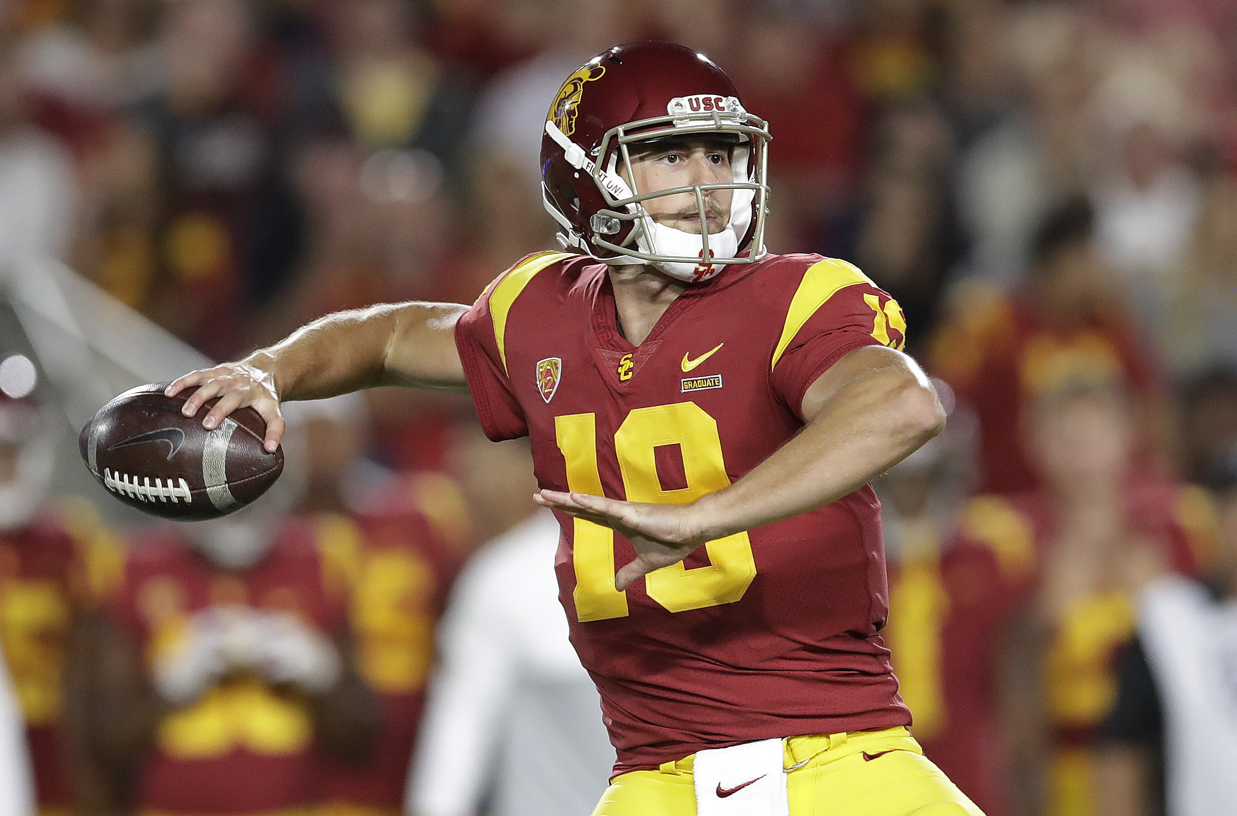 Backup QB Matt Fink leads USC past No. 10 Utah 30-23