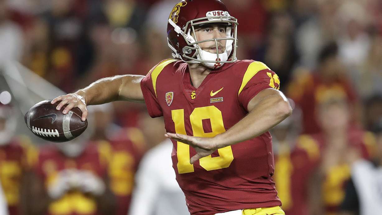 Backup QB Matt Fink leads USC past No. 10 Utah 30-23
