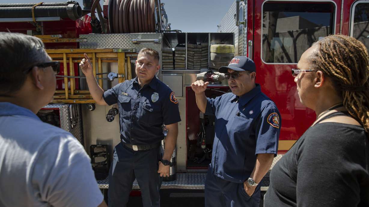 As police and firefighter numbers fall, officials urge prep