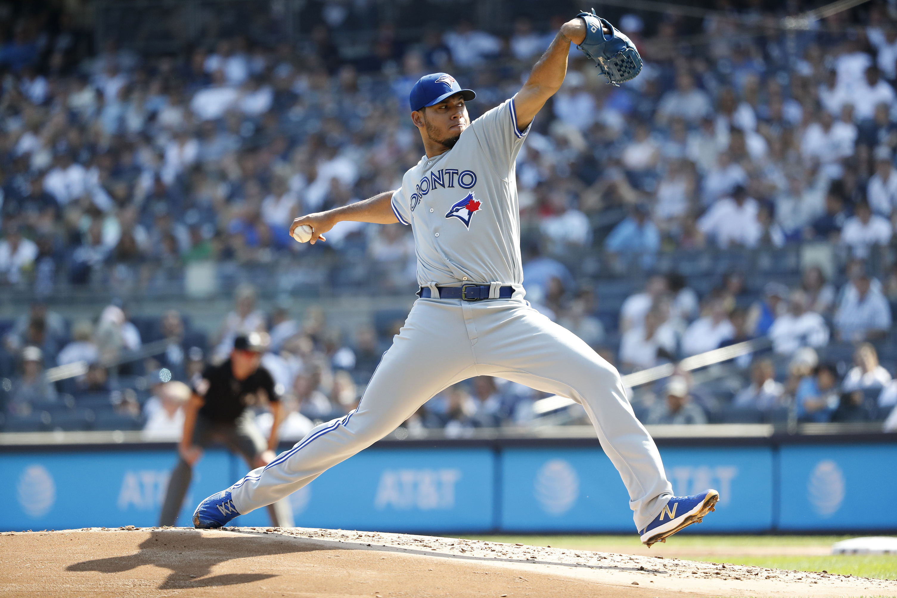 Severino sharp again, Yanks beat Blue Jays 8-3 for 102nd win