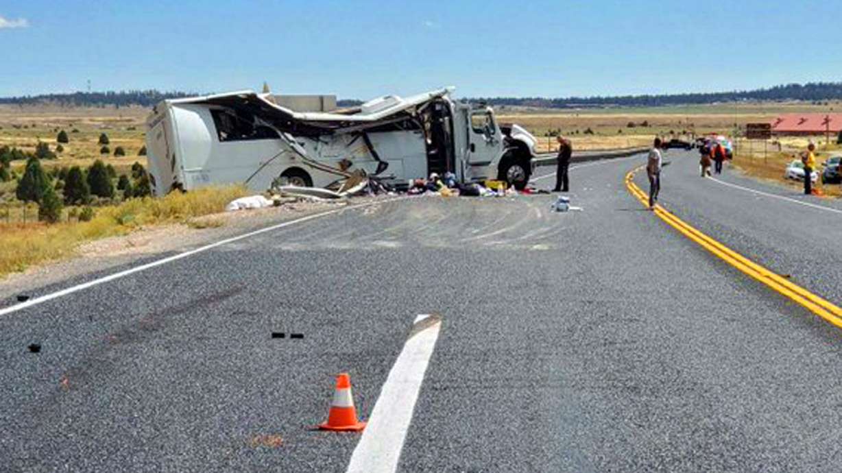 Tour bus driver in deadly Utah crash was on 1st trip