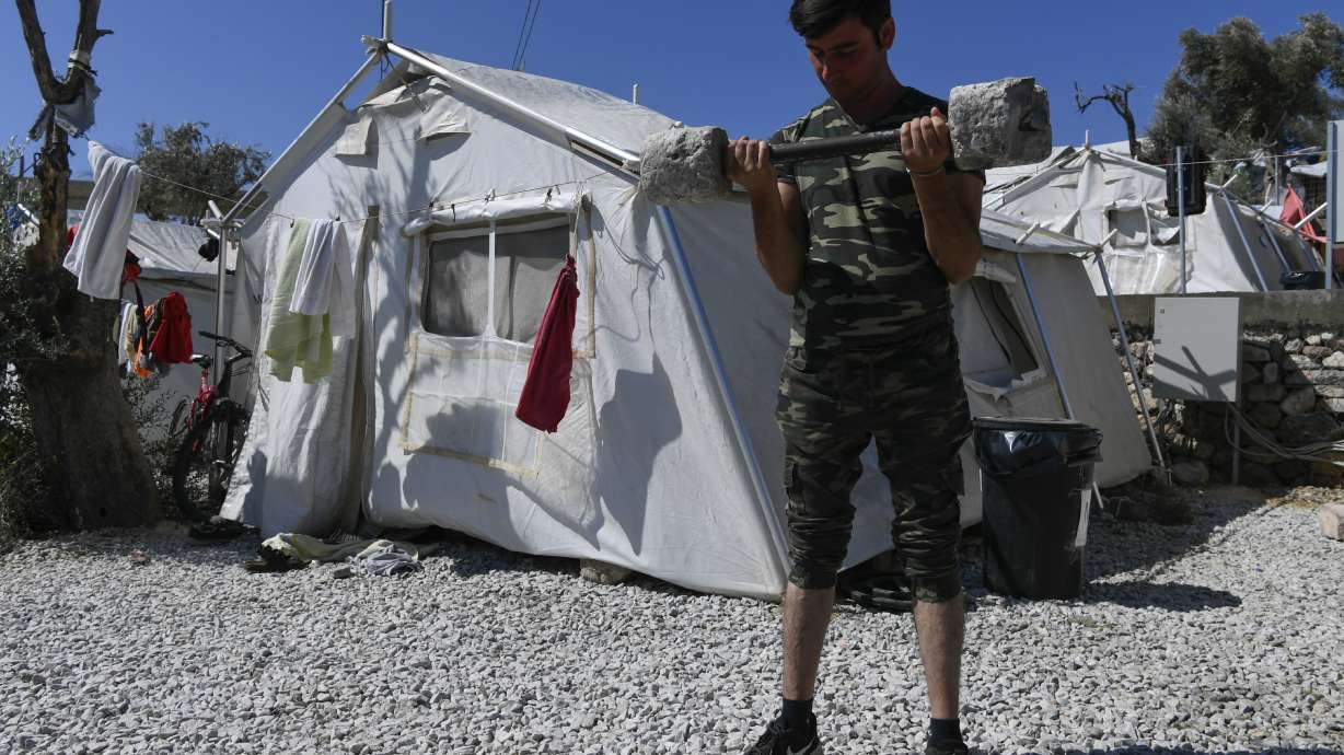 Greek authorities partially reopen overcrowded refugee camp