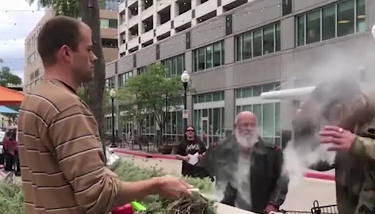 Utah man sues owner, businesses in connection with September fire extinguisher attack