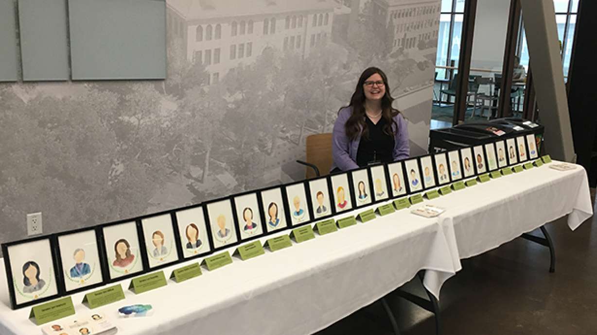 Utah journalist uses art to highlight women in politics