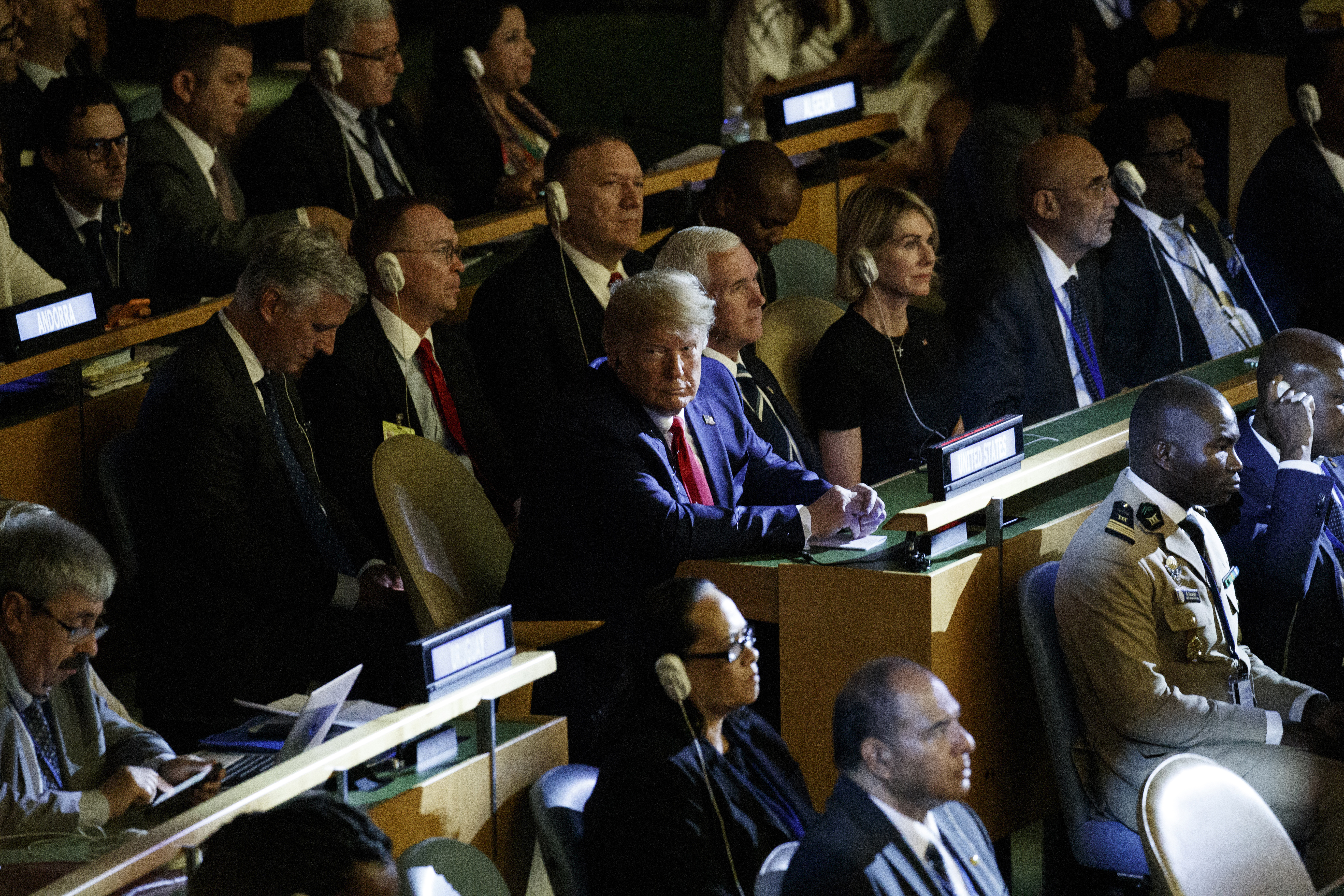 Trump attacks globalism and urges action on Iran at UN