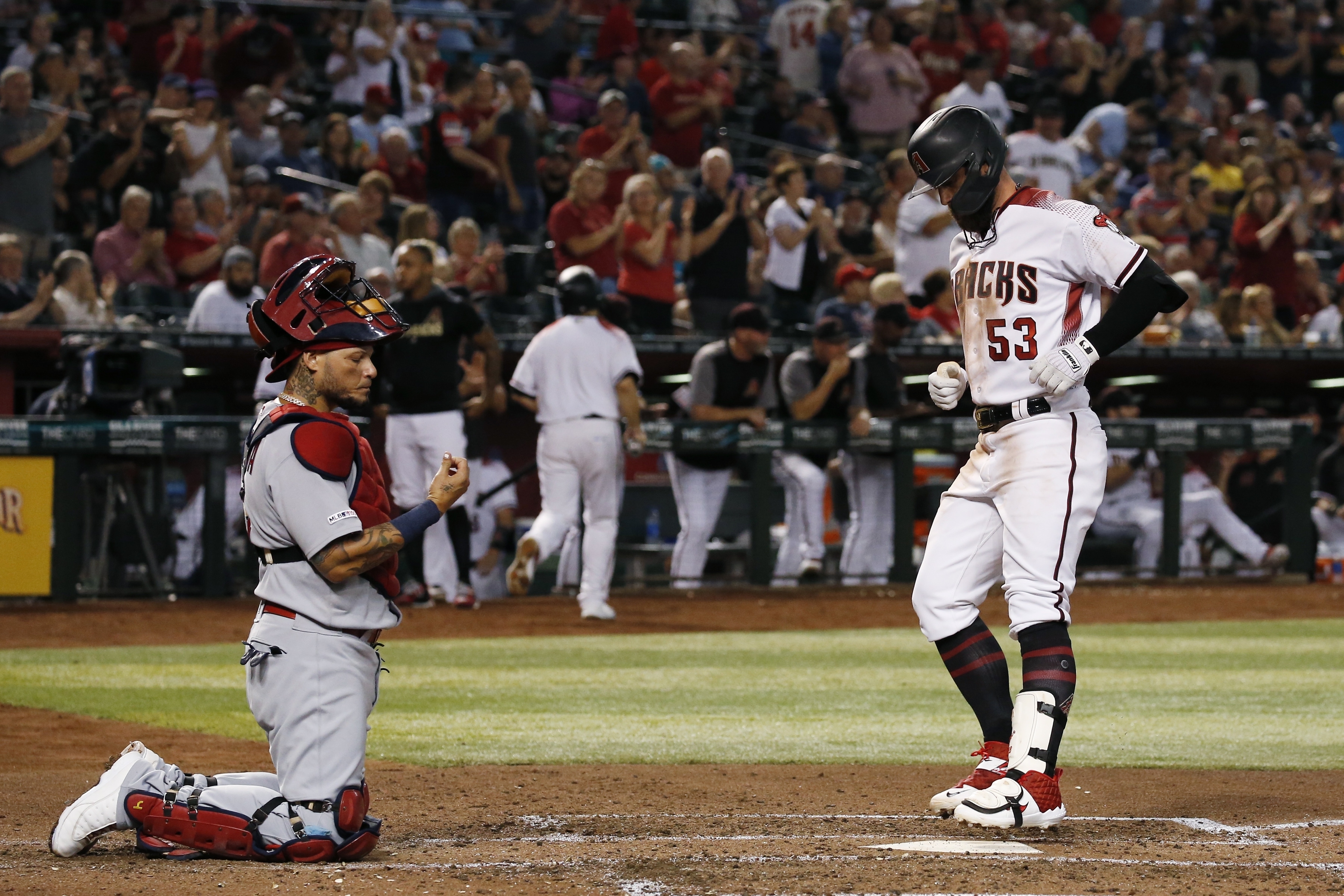 Goldschmidt hits HR in Arizona return, Cards top D-backs 9-7