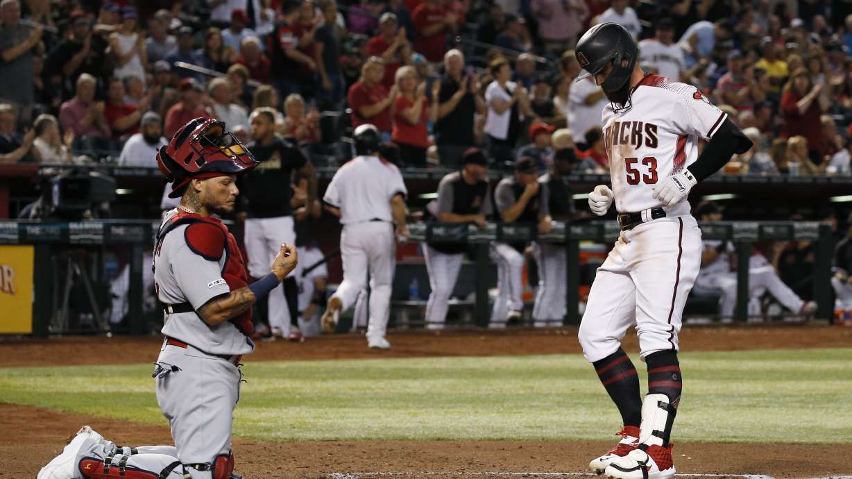 Goldschmidt hits HR in Arizona return, Cards top D-backs 9-7