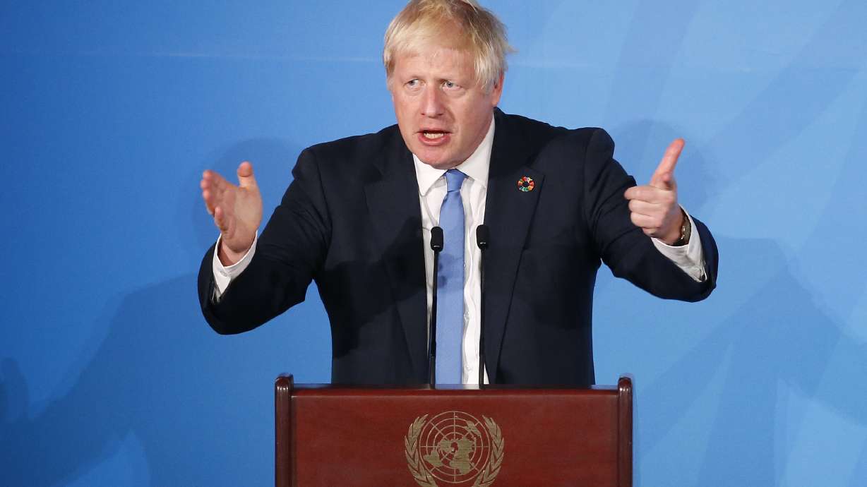 The Latest: British PM Boris Johnson rejects calls to resign