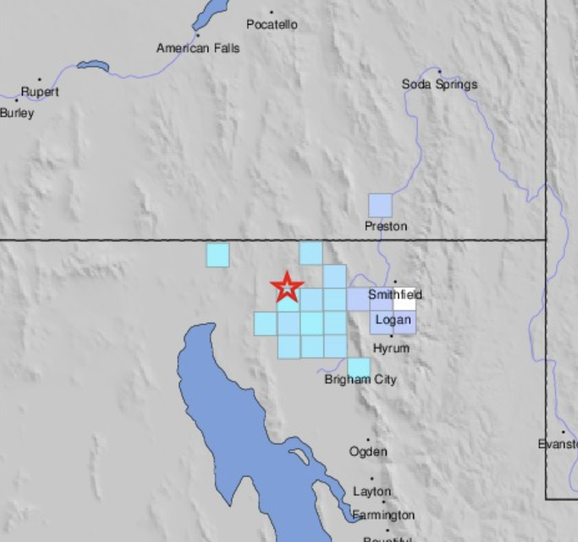 3.9 magnitude earthquake rattles Box Elder County 