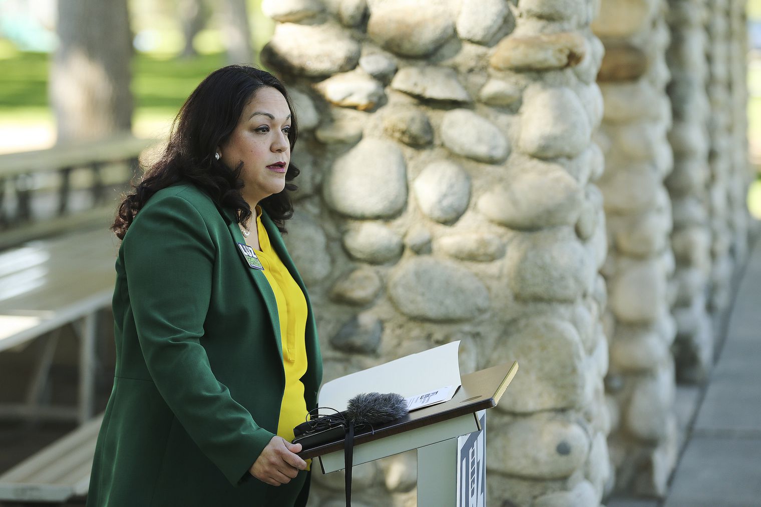 Salt Lake mayor candidate Luz Escamilla announces green policies