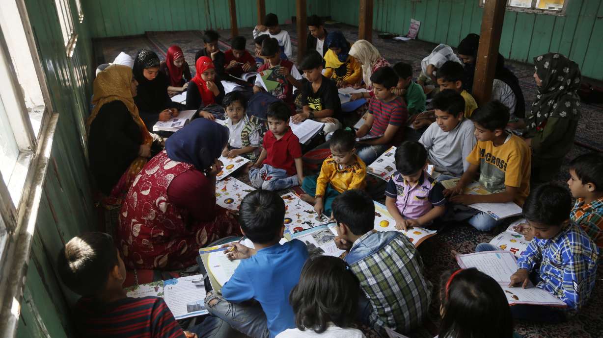 AP Photos: Indian lockdown upends Kashmir children's lives