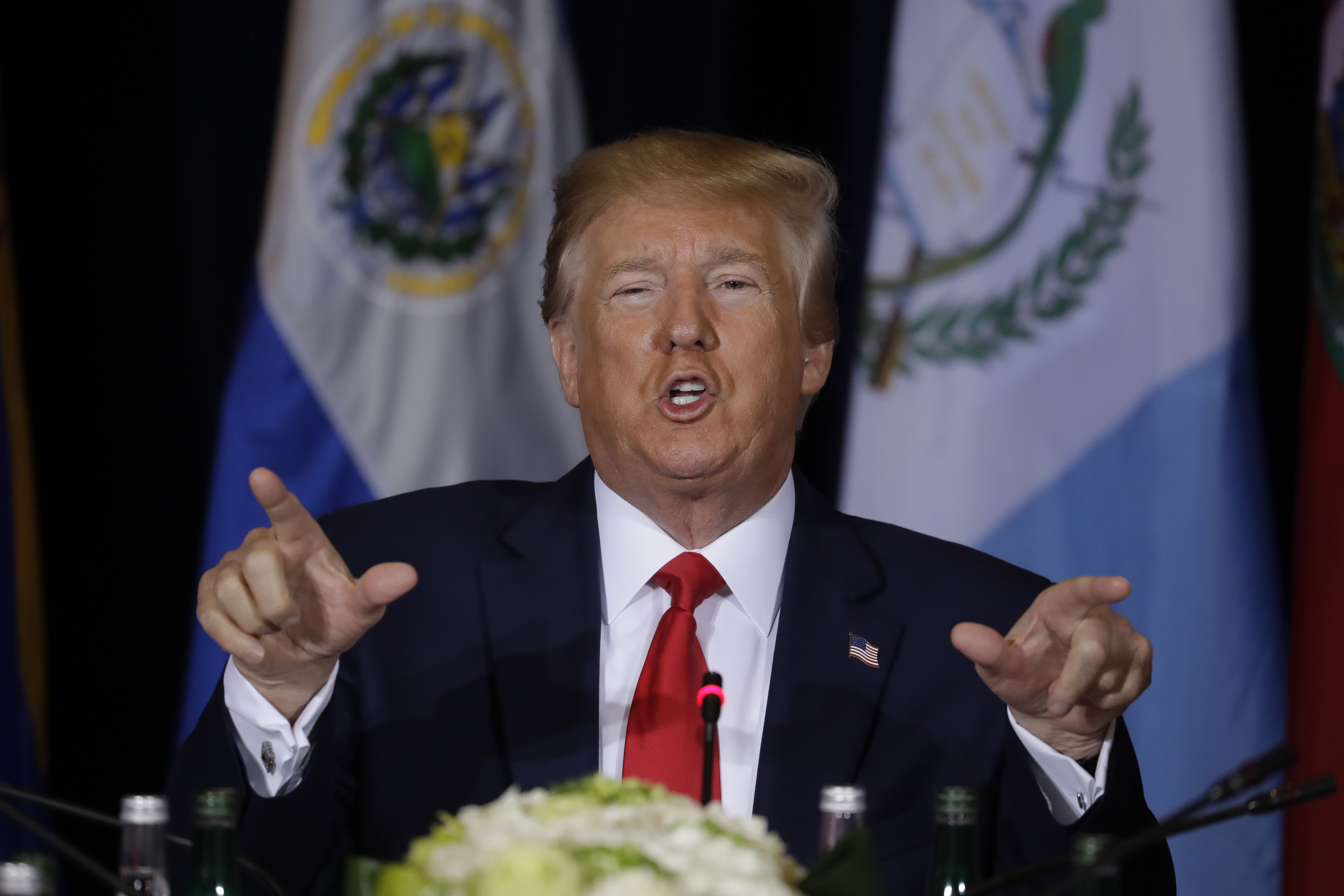 Trump meets with opposition Venezuela delegation at UN