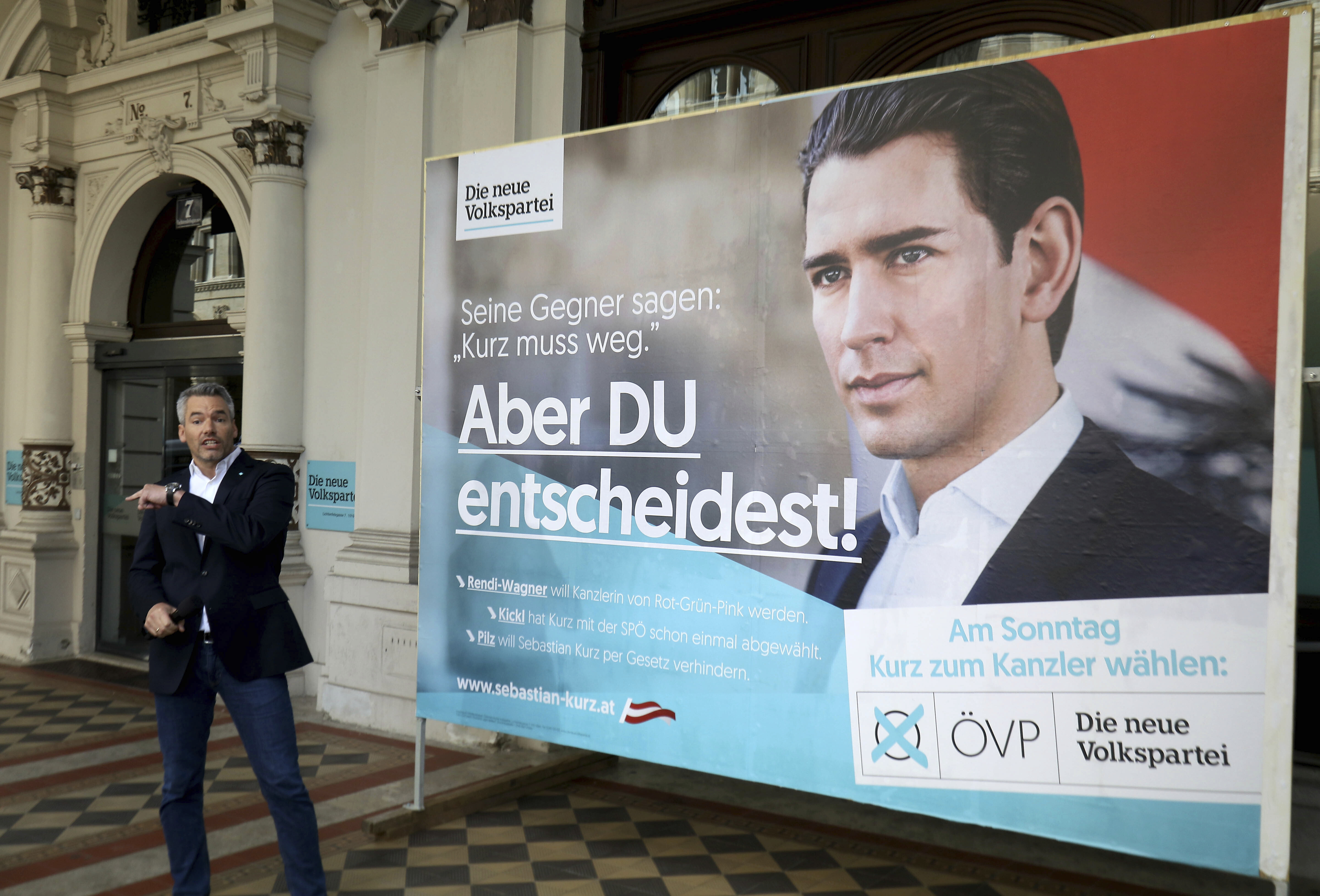 Kurz favored to return as chancellor in Austria election