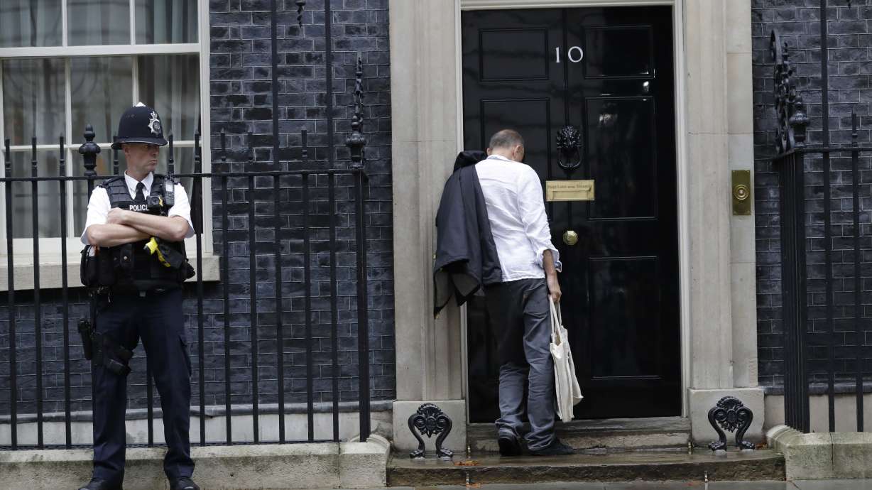 UK's Boris Johnson defends his fraught Brexit language