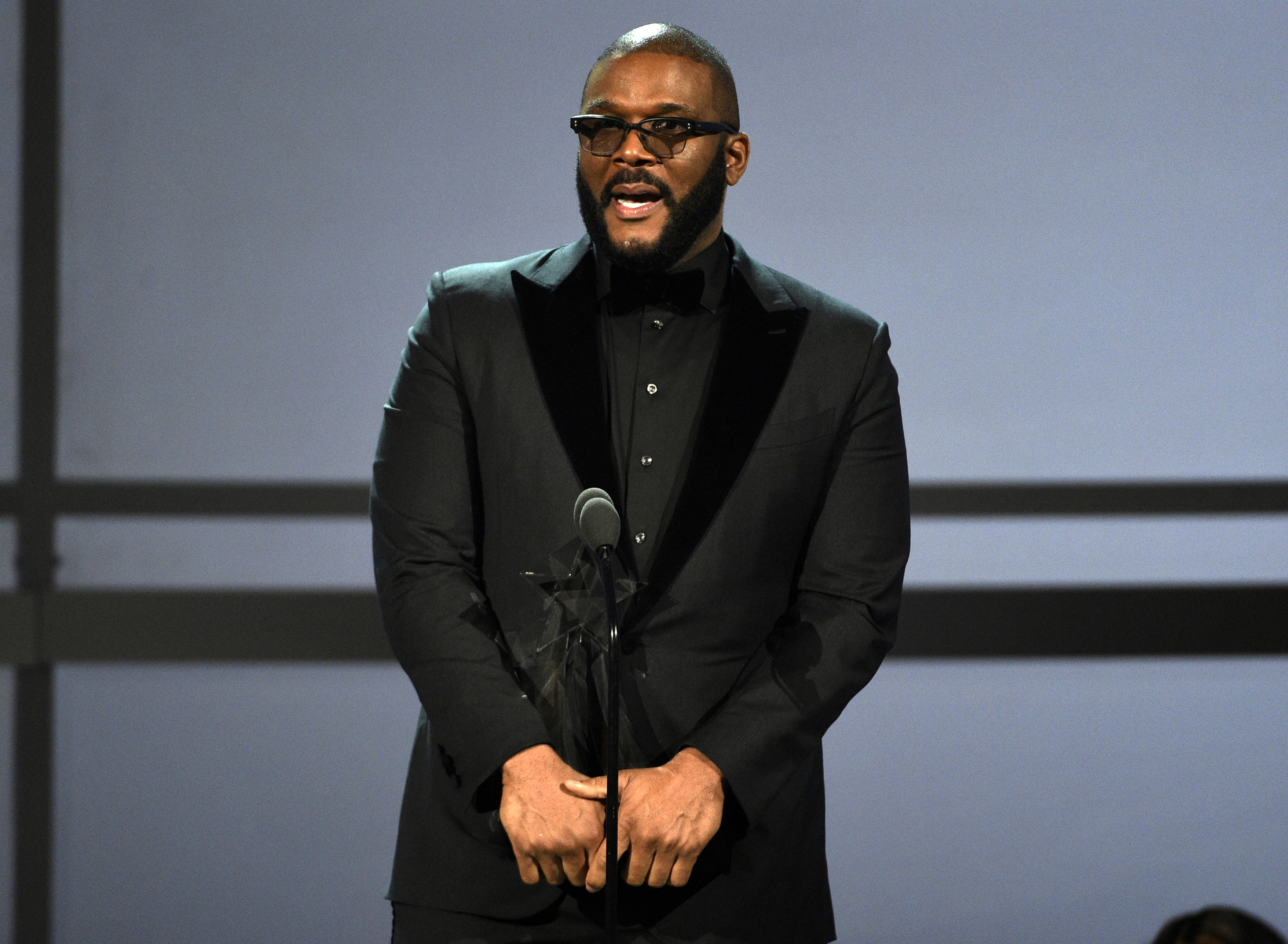 Tyler Perry says he can't 'up and leave' filming in Georgia