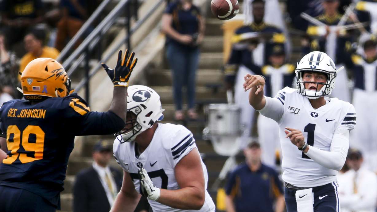 BYU coaches expect Zach Wilson to be available vs. Idaho State, but remain mum on starting him