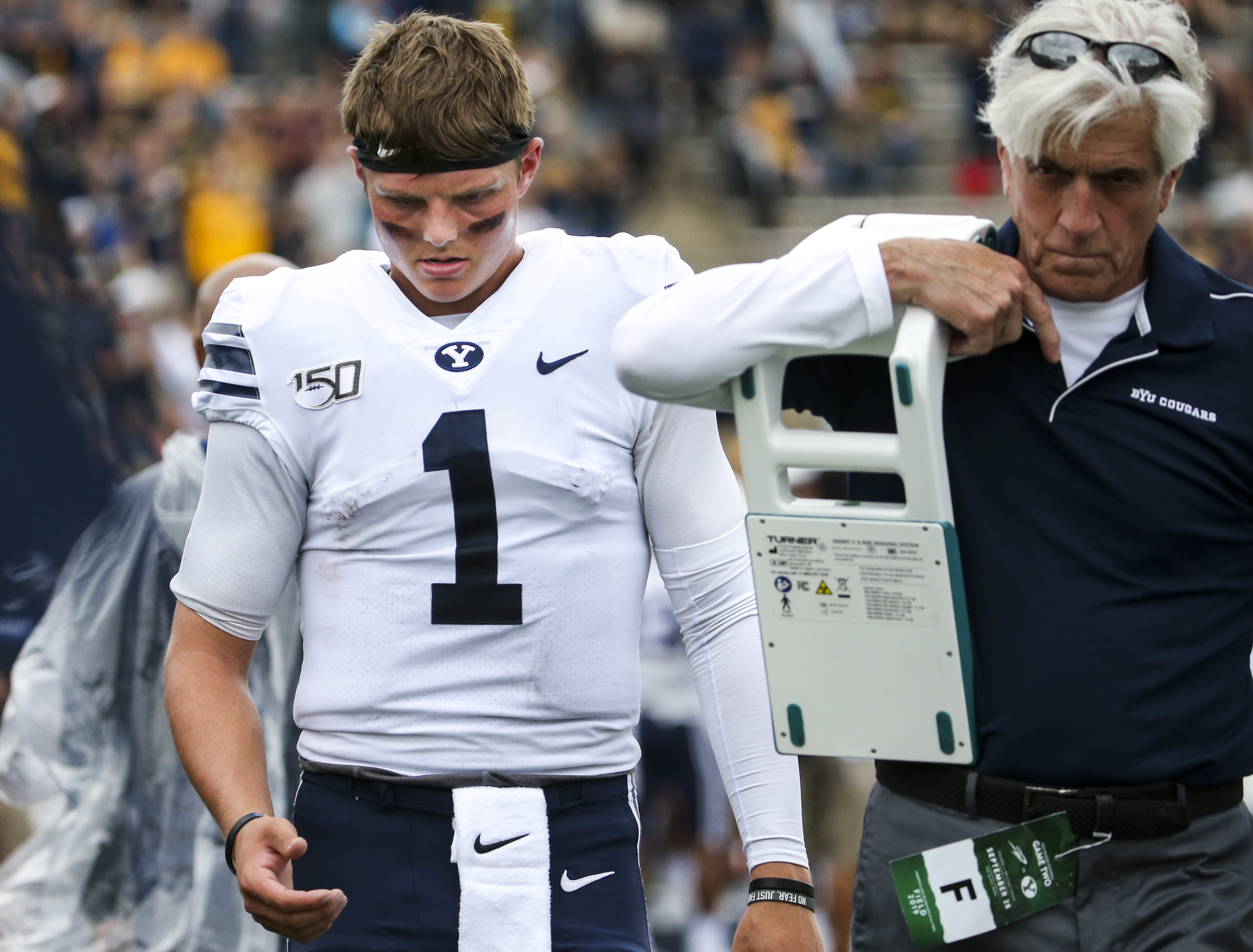 A few things we know about Zach Wilson's injury (and some we don't) after BYU's loss to Toledo