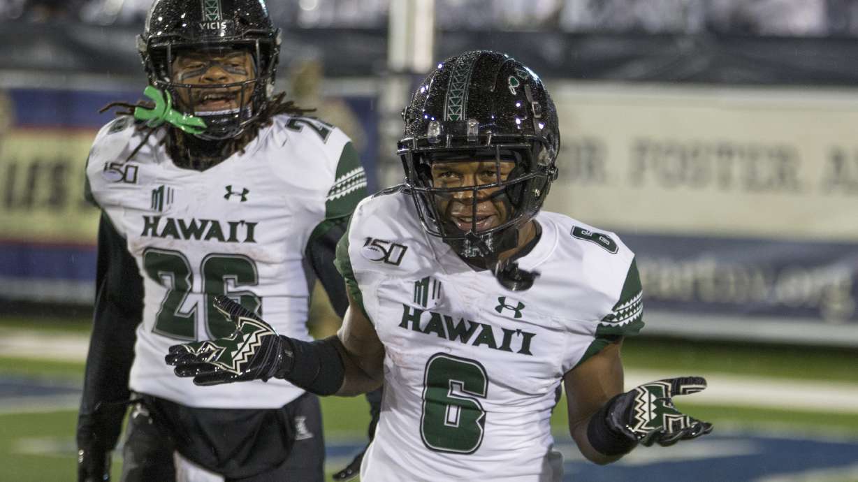 McDonald, Byrd help Hawaii cruise to 54-3 win over Nevada