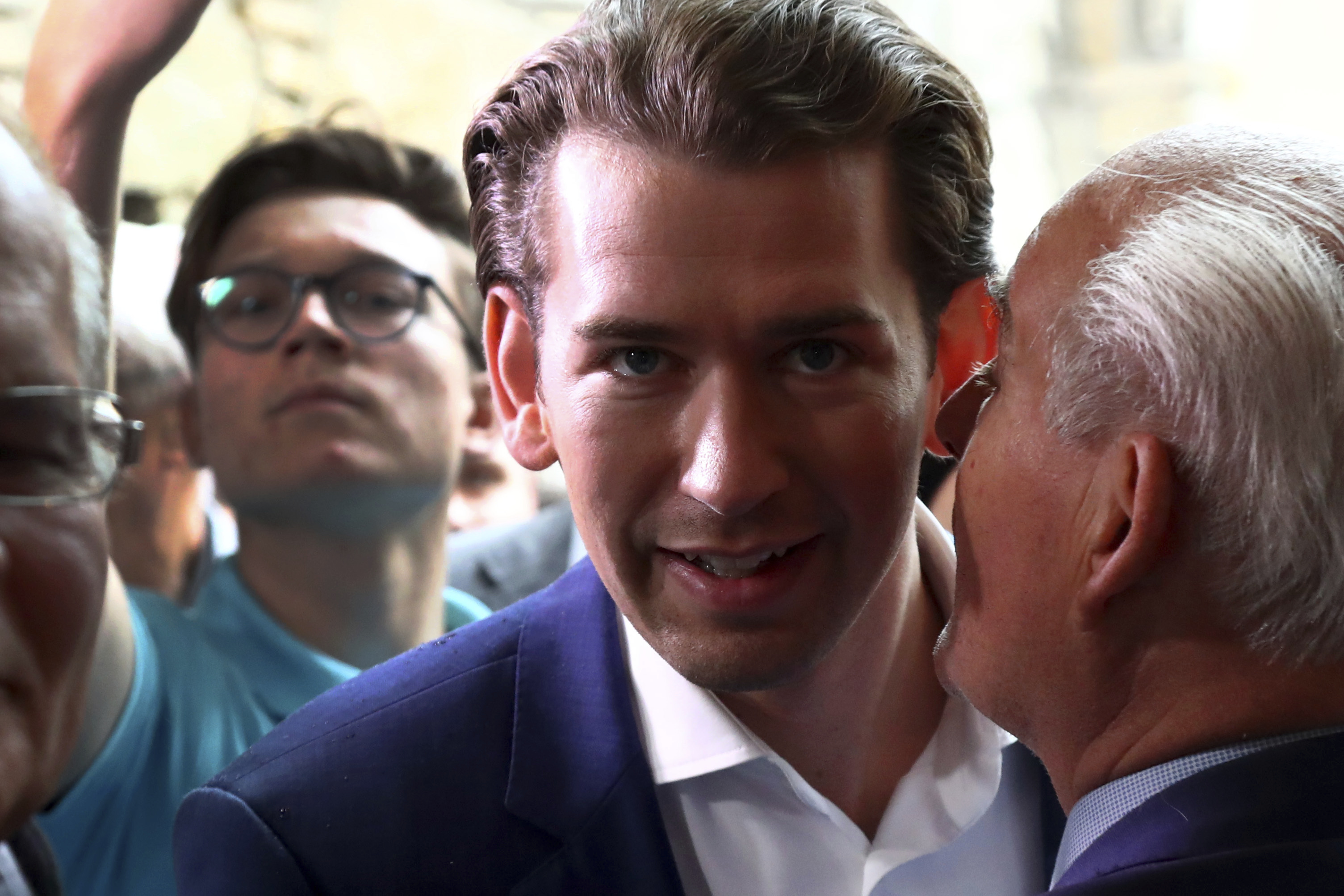 The Latest: Austrian exit polls: Kurz leads in election