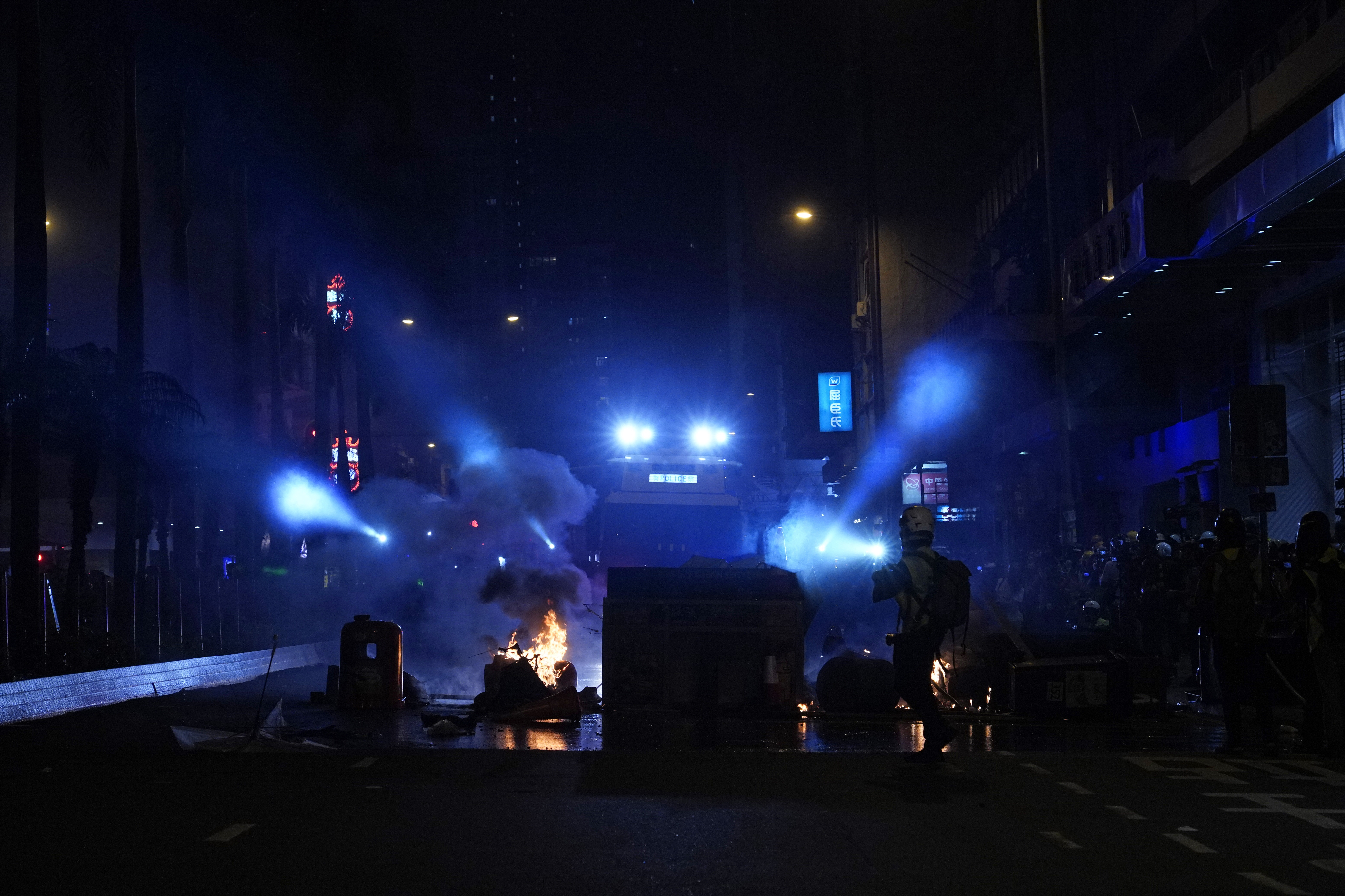 Activists slam Hong Kong police warning of holiday violence