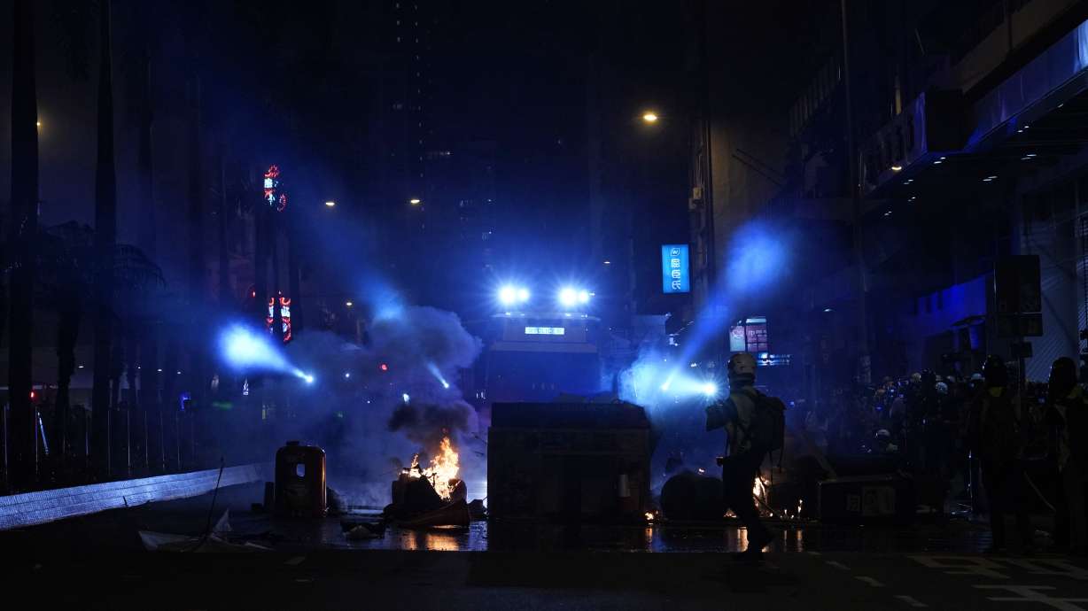 Activists slam Hong Kong police warning of holiday violence
