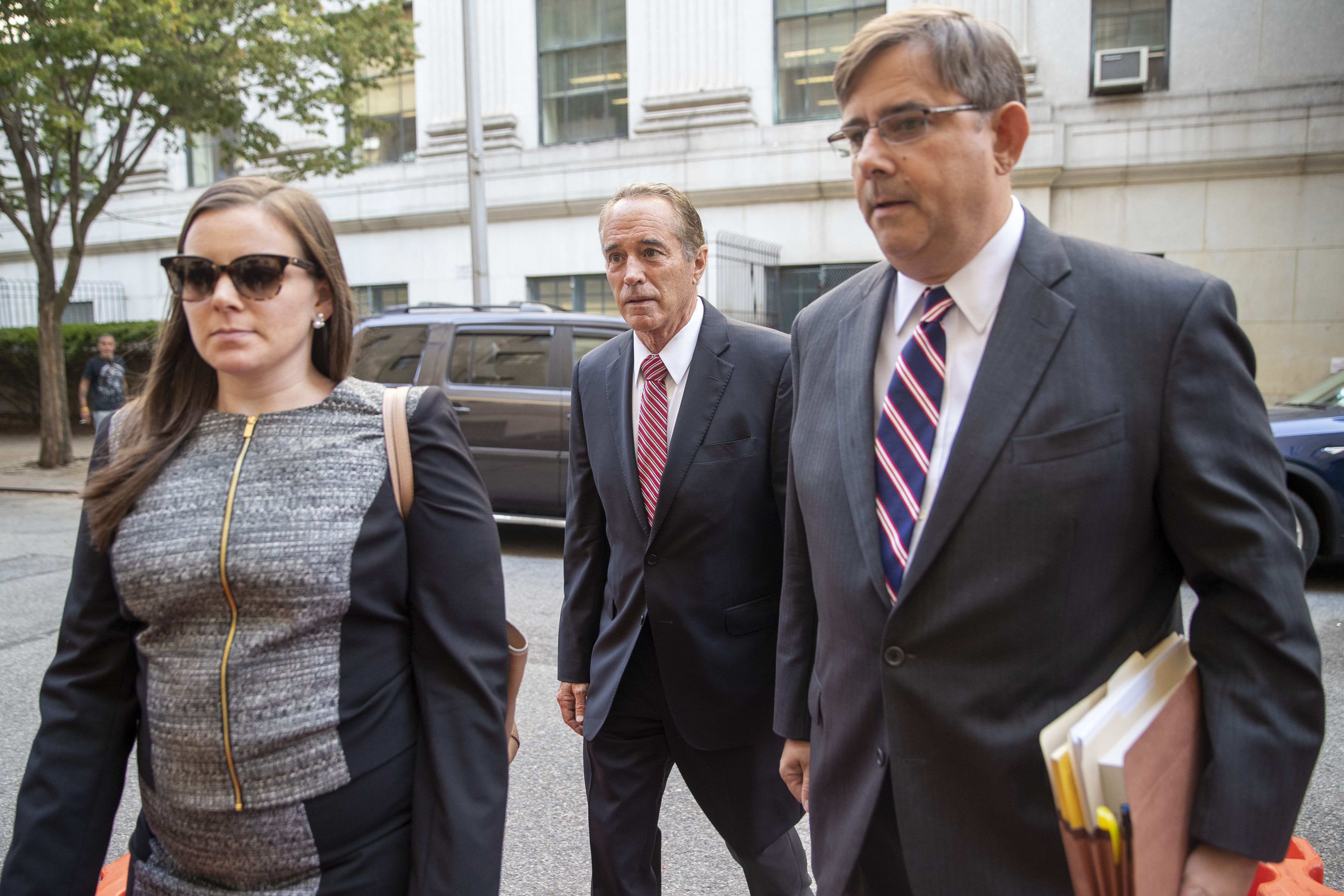 The Latest: Ex-Rep Chris Collins pleads guilty in stock case