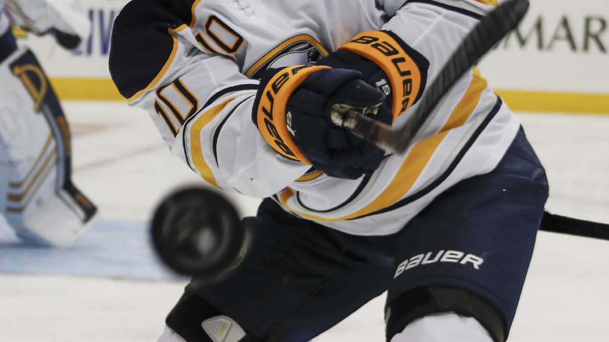 Sabres set roster by demoting Olofsson, Jokiharju to minors