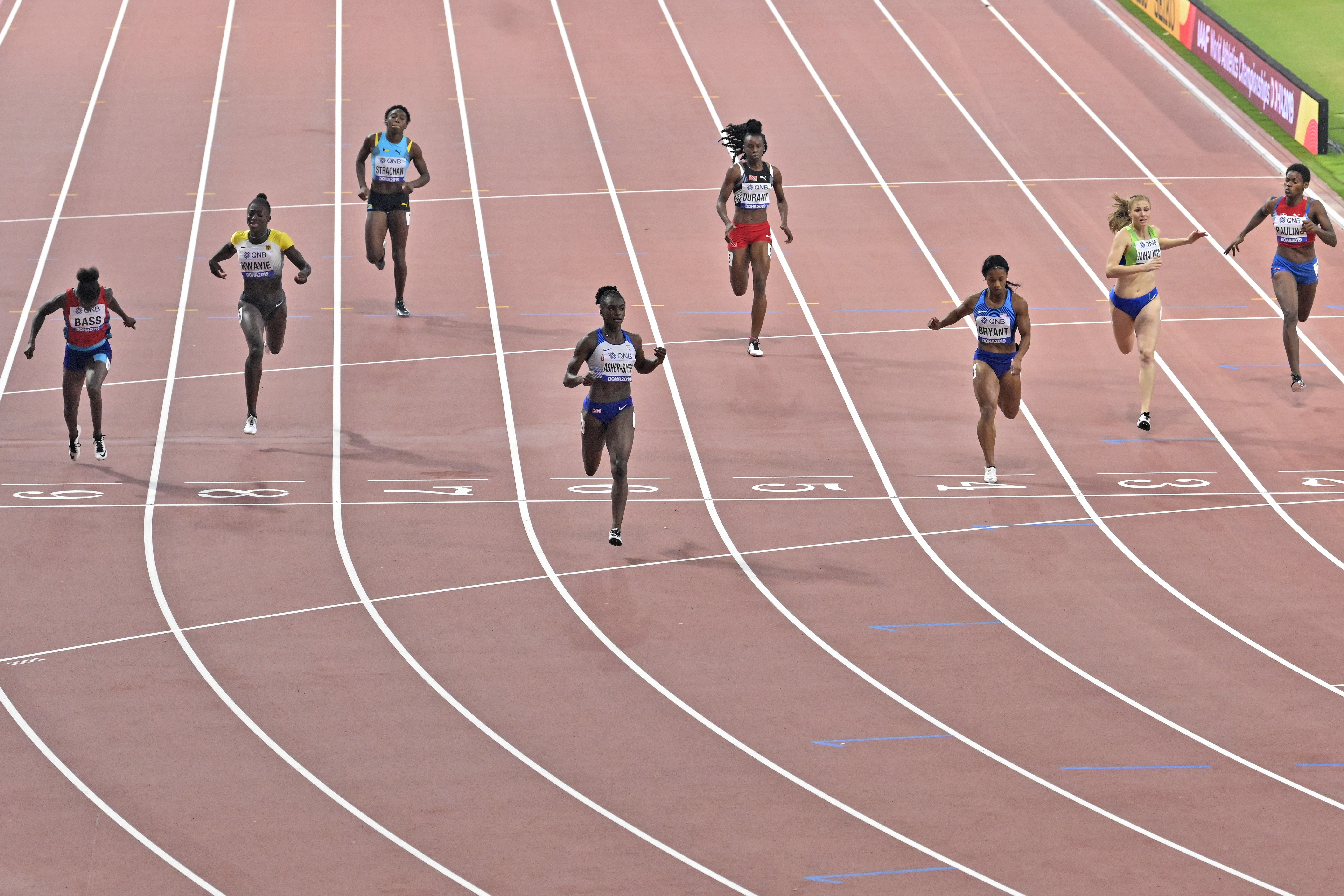 Sprinter wins one for Britain and college star takes hurdles