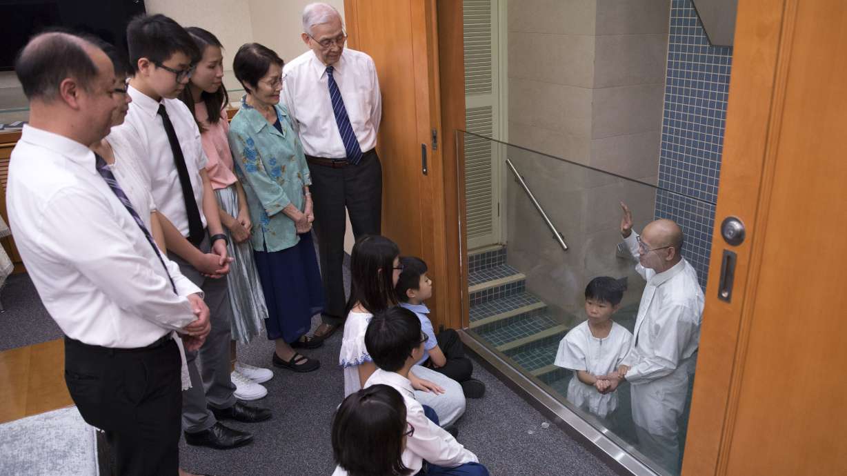 Latter-day Saint women can now be witnesses for baptisms, temple sealings