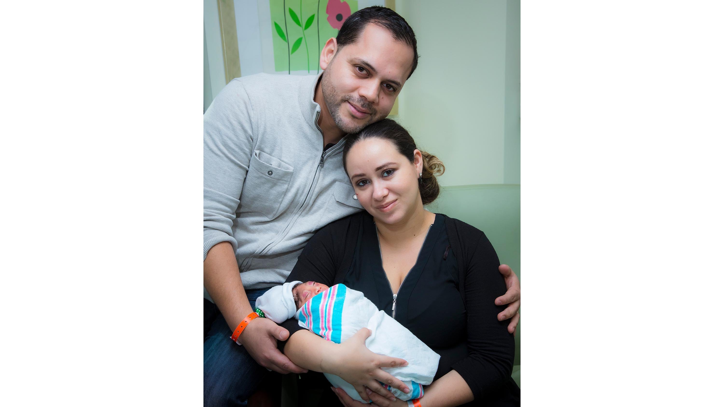 Lucas, seen here with parents Augusto and Maria Santa Maria, is developing much like other children his age, Dr. Tim Vogel said. (Photo: North Jersey Brain & Spine Center.)