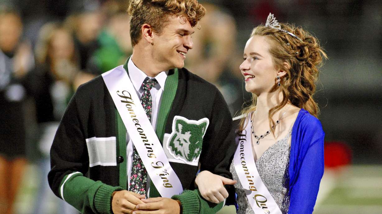 Utah student crowned homecoming queen 2 years after being shot