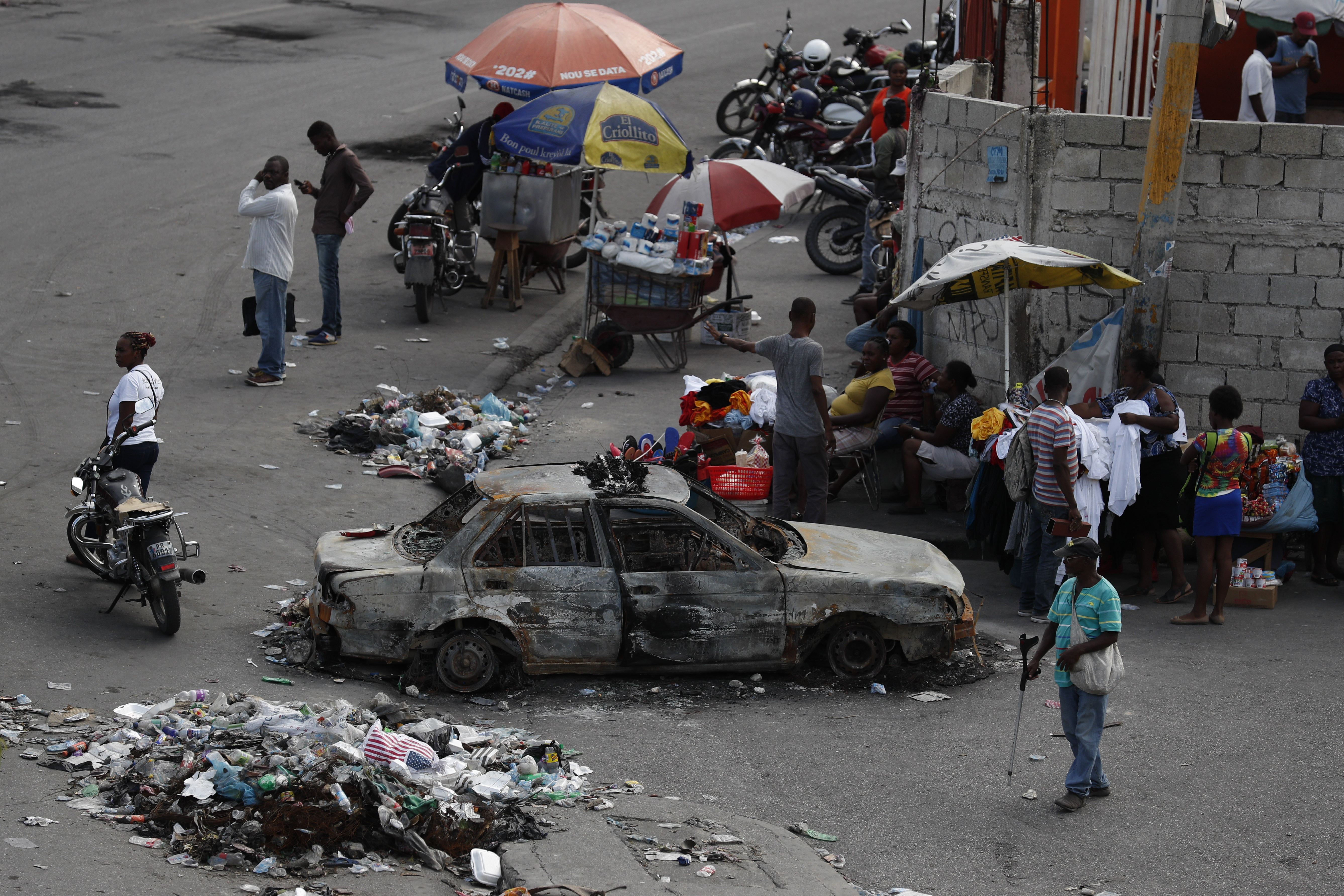 Deadly protests squeeze Haitians in shrinking economy