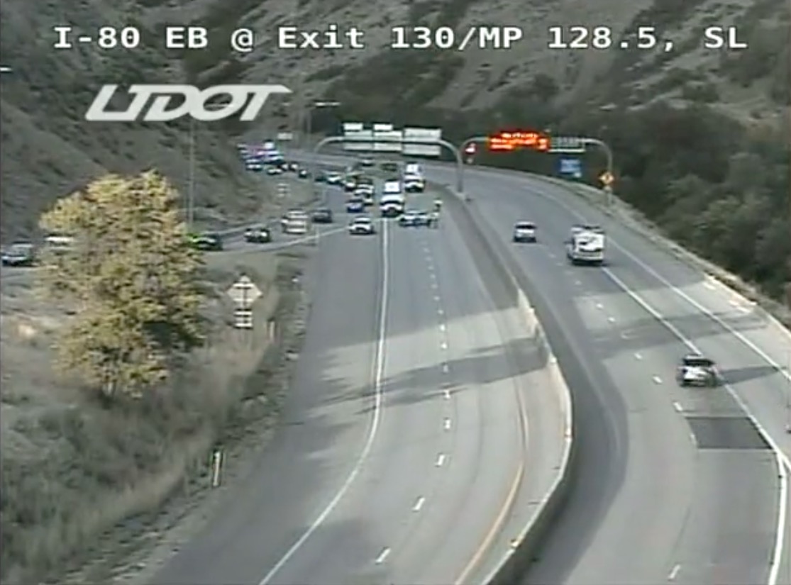Westbound I-80 reopened in Parley’s Canyon 