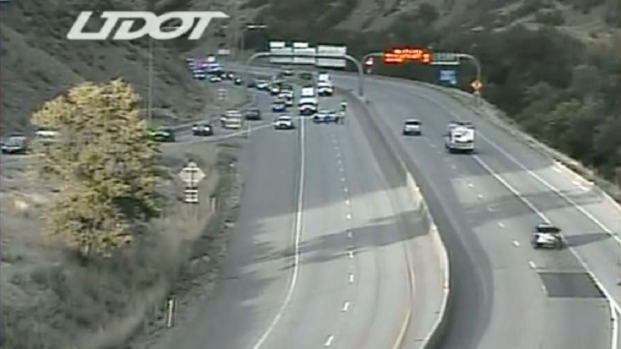 Westbound I-80 reopened in Parley’s Canyon