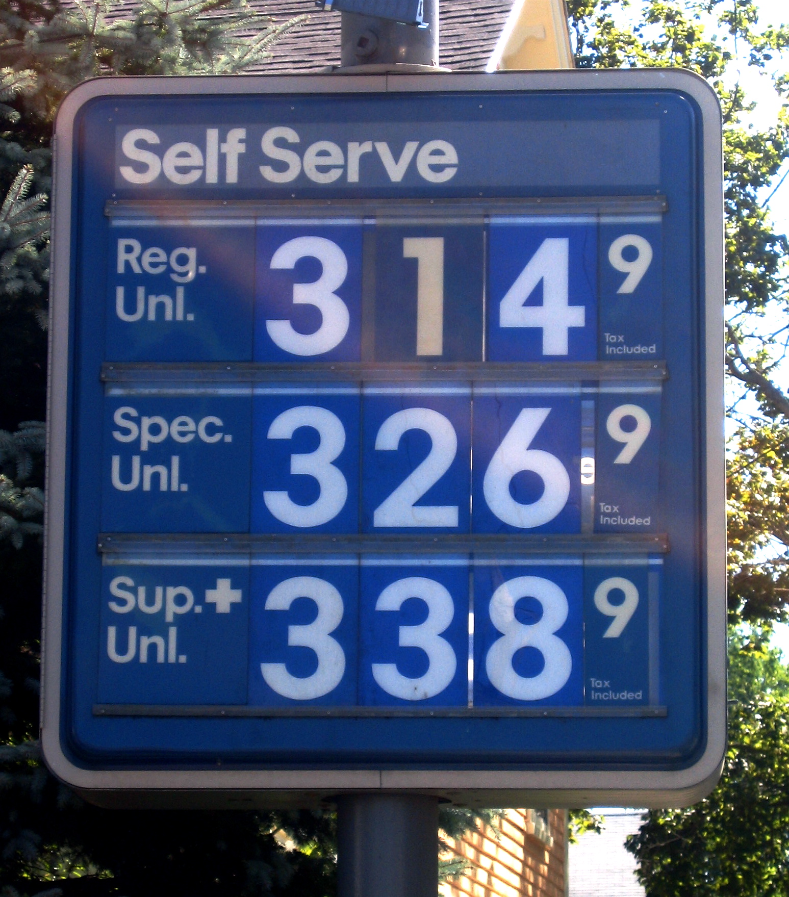 GAS PRICES
