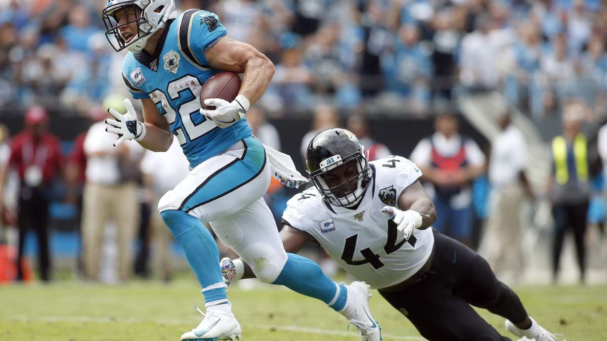 The Latest: RB Aaron Jones having career day for Packers