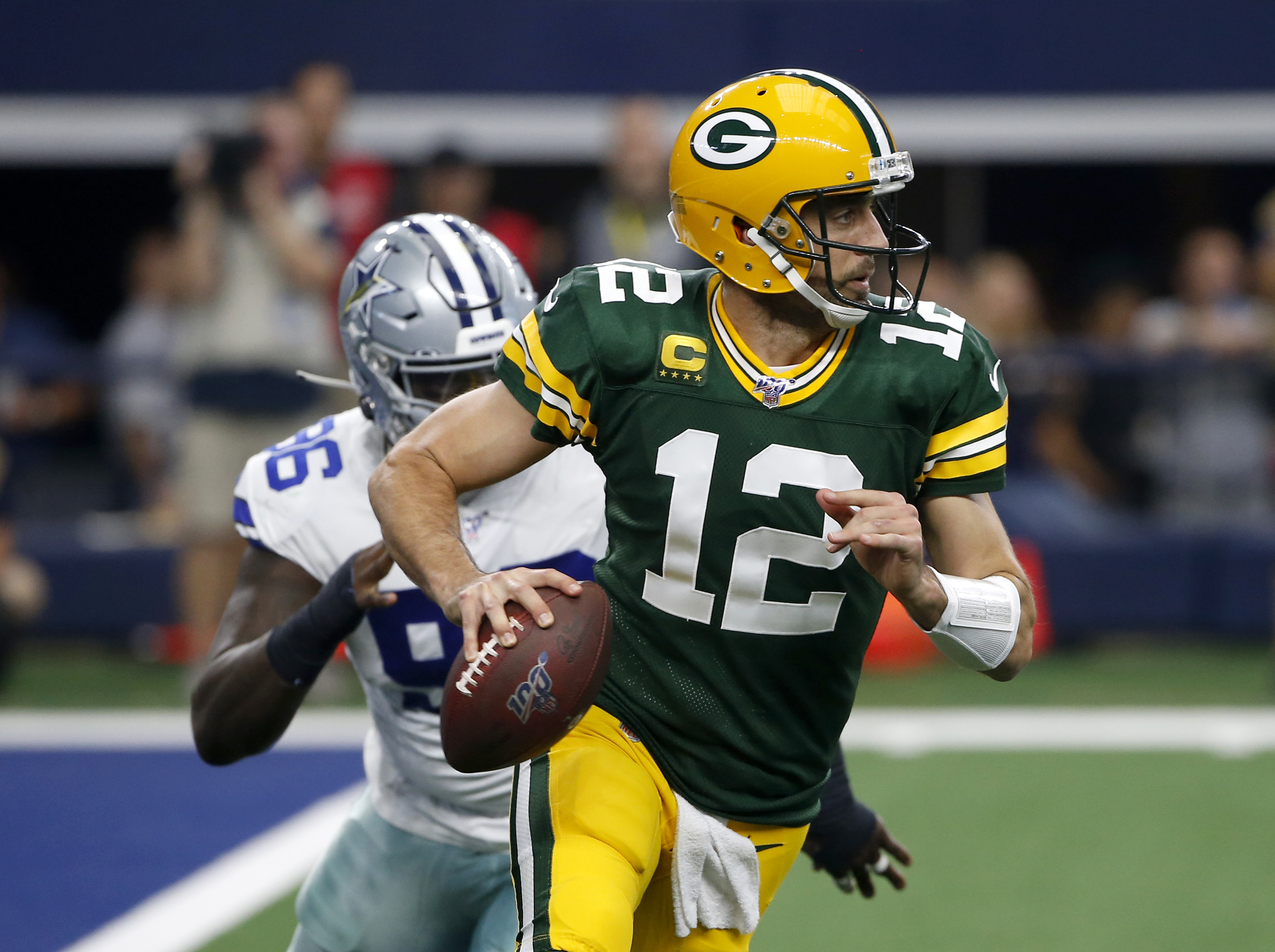 Rodgers, Packers rule at home of Cowboys again in 34-24 win