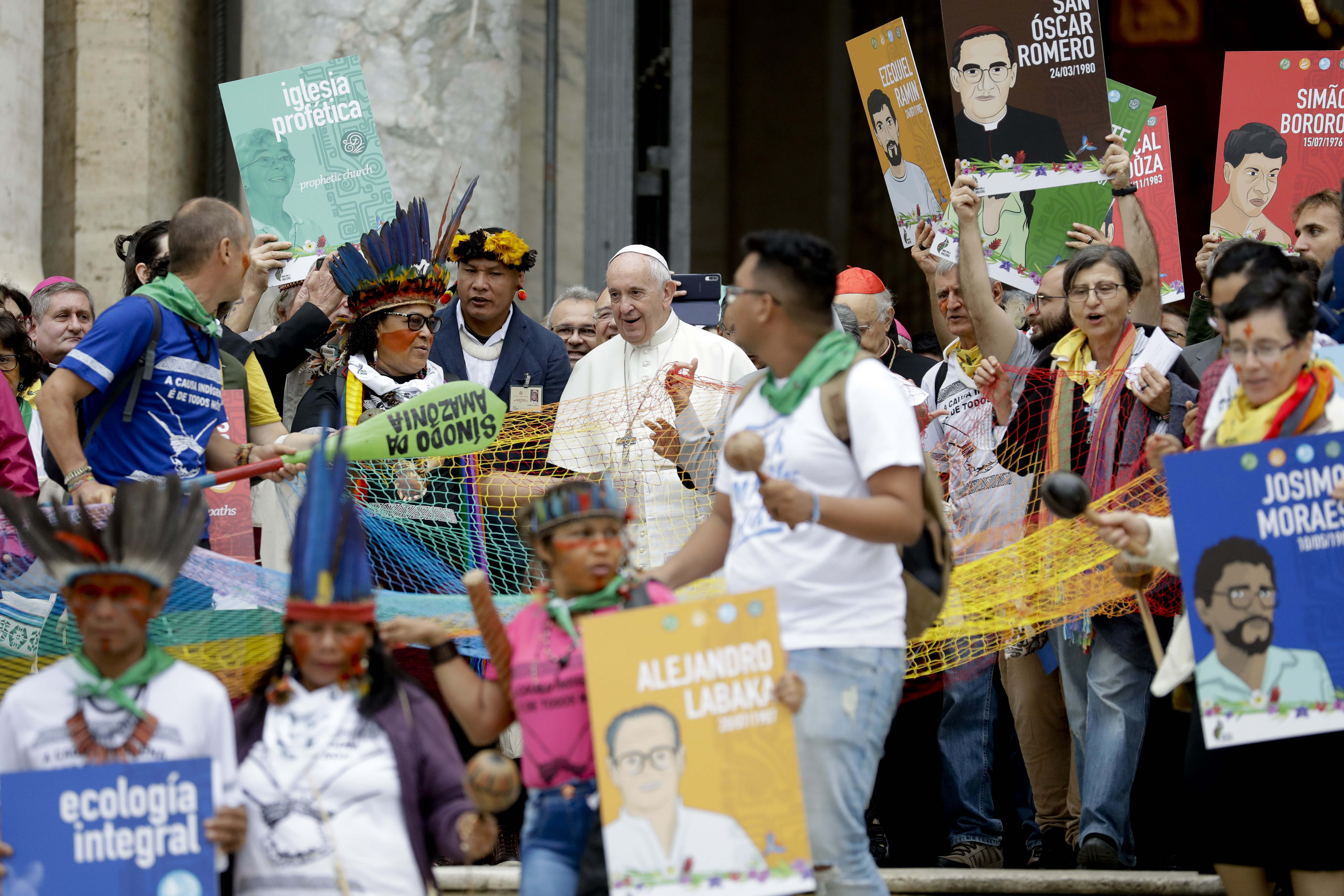 Pope seeks 'courageous' debate over Amazon priest shortage